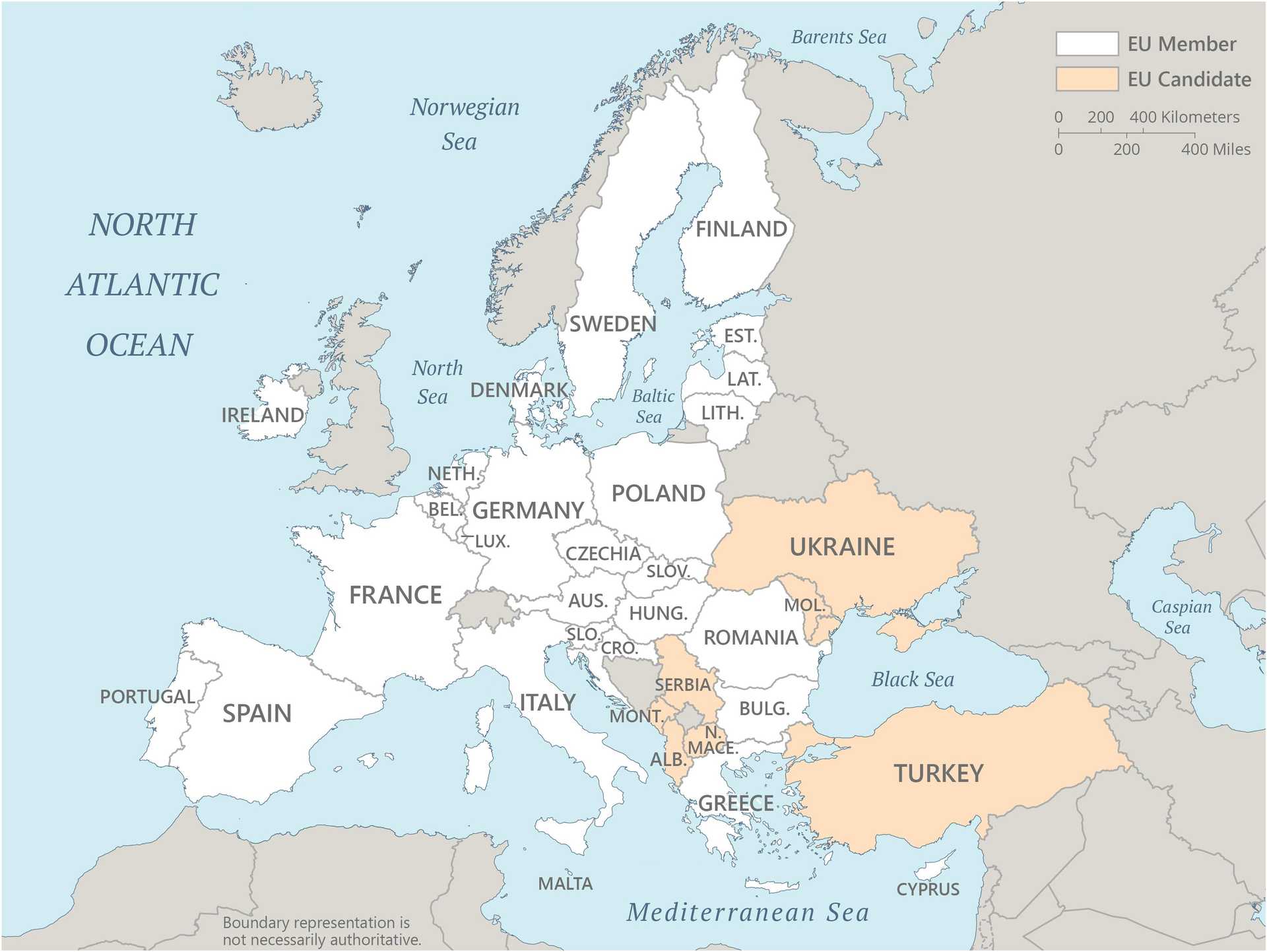Map of European Union