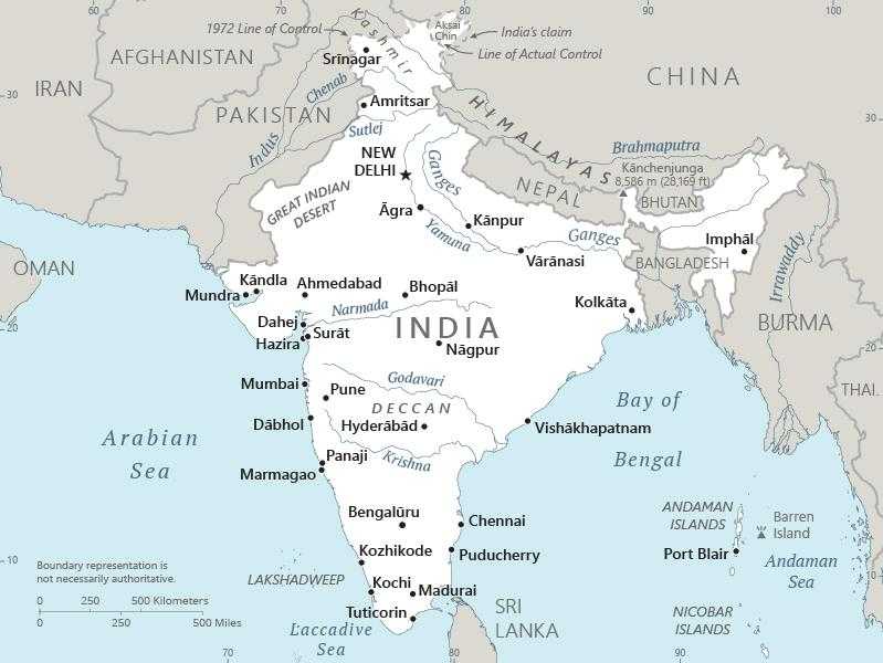Map of India