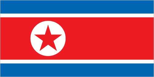 Flag of Korea, North